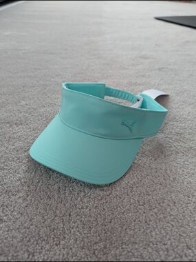 NWT Puma Light Aqua Visor